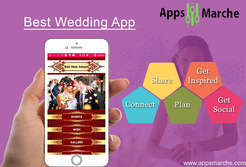 wedding mobile app to plan your wedding, best wedding mobile app, mobile app builder
